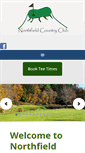 Mobile Screenshot of northfieldcountryclub.com
