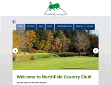 Tablet Screenshot of northfieldcountryclub.com